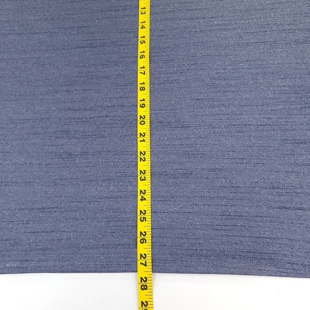 Under Armour Hoodie Mens 2XL Gray Blue HeatGear Loose Fit Lightweight Pullover - Picture 6 of 9